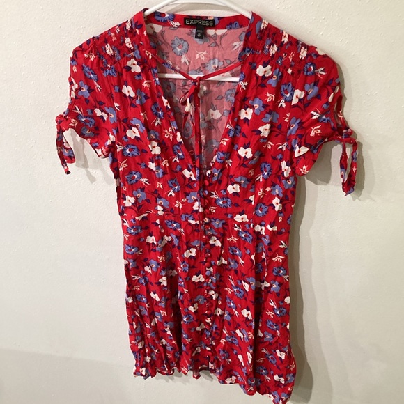 Stunning vibrant button front dress - Picture 5 of 12